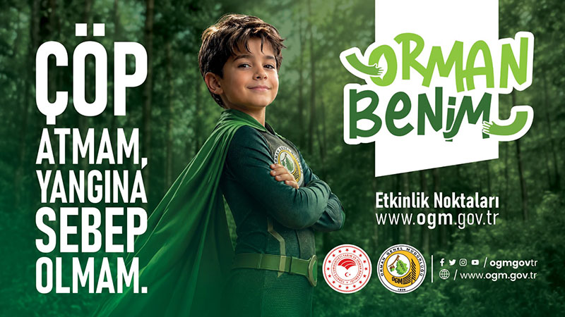 Ye�il Vatan ��in El Ele: 18 May�s’ta 81 �lde Orman Temizli�i Yap�lacak