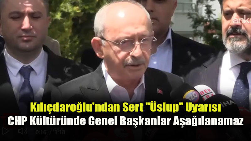 K�l��daro�lu Kameralar Kar��s�nda "Birlik" Mesaj� Verdi
