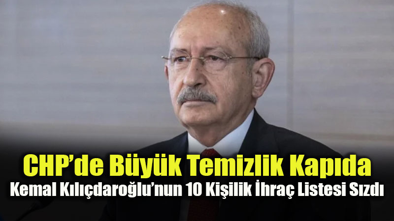 CHP’de Sava� Baltalar� Tamamen �ekildi: K�l��daro�lu’ndan "De�i�imcilere" �hra� Dalgas�