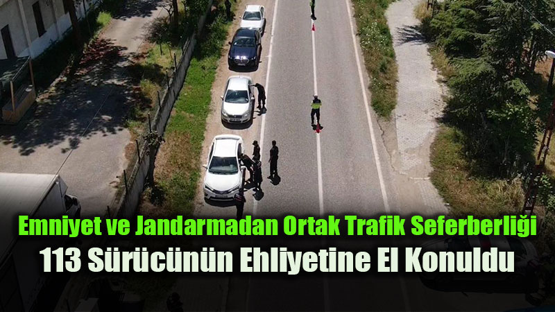 Eski�ehir’de Trafik Ekiplerinden Ka��� Yok: 1 Haftada 8 Bin 44 Trafik Cezas� Kesildi!