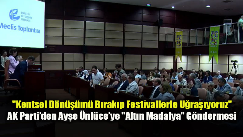 Eski�ehir Meclisinde "Porsuk Festivali" Tart��mas�: Tasarruf Tedbirleri mi, Kentin Can Damar�?