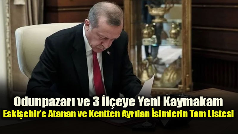 Eski�ehir�in M�lki �dare Kadrosu Yenilendi