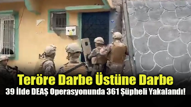 Eski�ehir Dahil 39 �lde 361 DEA� ��phelisi H�cre Evlerinde Yakaland�