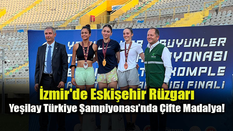 Eski�ehirli Sporcular T�rkiye �ampiyonas�’ndan �ki Madalyayla D�nd�ler!