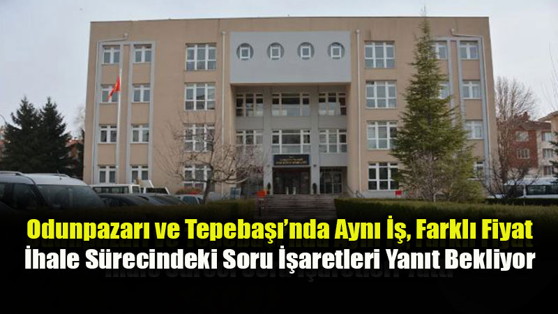 Eski�ehir�de �hale Bilmecesi: Yerli Firmalar Neden Davet Edilmedi?