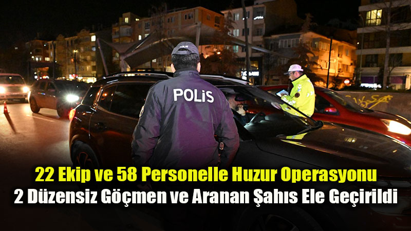 Eski�ehir Polisinden Fevzi �akmak�ta Asayi� ve Trafik Uygulamas�