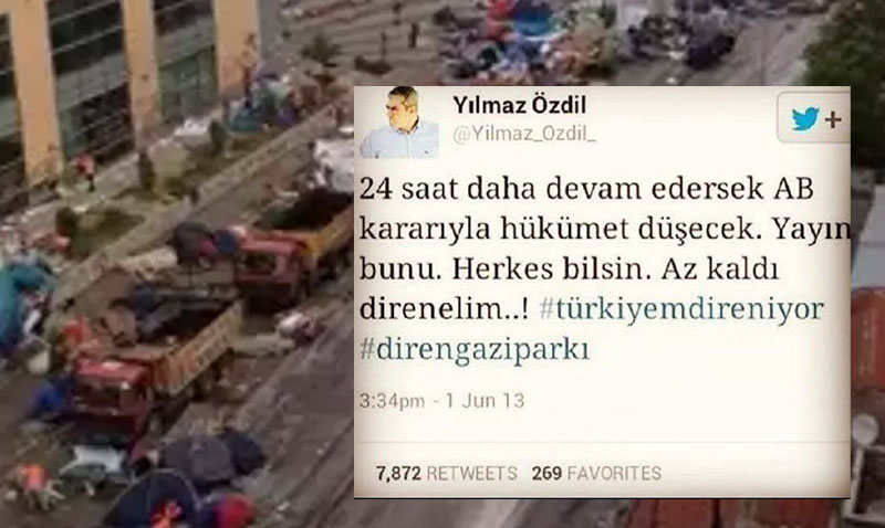 Evet Saros�u hainlerin hepsi gezideydi,